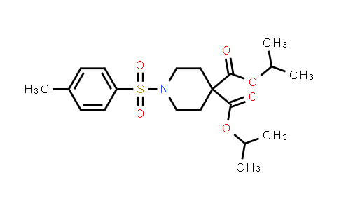 CAS No. 1523618-00-9, Diisopropyl 1-tosylpiperidine-4,4-dicarboxylate