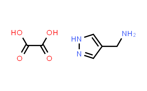 CAS No. 1523618-14-5, (1H-Pyrazol-4-yl)methanamine oxalate