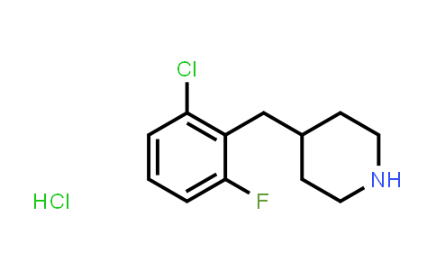CAS No. 1523618-16-7, 4-(2-Chloro-6-fluorobenzyl)piperidine hydrochloride