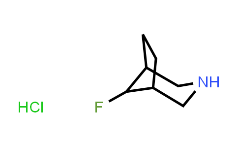 CAS No. 1523618-19-0, 8-Fluoro-3-azabicyclo[3.2.1]octane hydrochloride