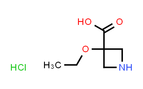 CAS No. 1523618-24-7, 3-Ethoxyazetidine-3-carboxylic acid hydrochloride