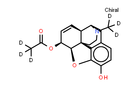 CAS No. 152477-90-2, 6-Acetylmorphine-d6 (CRM)