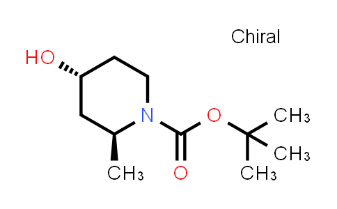 CAS No. 152491-46-8, (trans)-tert-Butyl 4-hydroxy-2-methylpiperidine-1-carboxylate