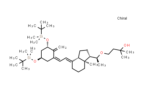 CAS No. 152517-44-7, 4-((S)-1-((1S,3aS,7aS,E)-4-((Z)-2-((3S,5R)-3,5-bis((tert-butyldimethylsilyl)oxy)-2-methylenecyclohexylidene)ethylidene)-7a-methyloctahydro-1H-inden-1-yl)ethoxy)-2-methylbutan-2-ol