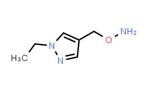 CAS No. 1525602-17-8, O-((1-Ethyl-1H-pyrazol-4-yl)methyl)hydroxylamine