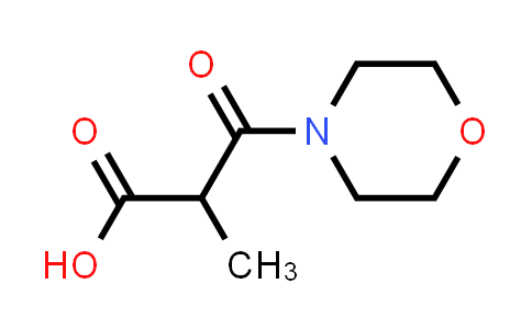 CAS No. 1525711-62-9, 2-Methyl-3-morpholino-3-oxopropanoic acid