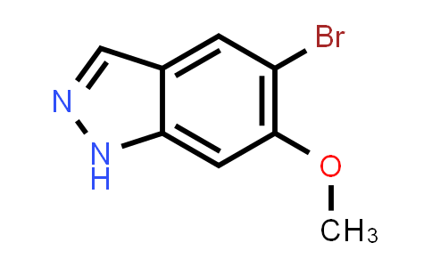 CAS No. 152626-78-3, 5-Bromo-6-methoxy-1H-indazole