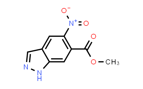 CAS No. 152626-88-5, Methyl 5-nitro-1H-indazole-6-carboxylate