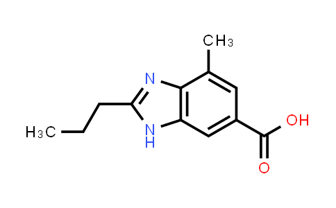 CAS No. 152628-03-0, 4-Methyl-2-propyl-1H-benzo[d]imidazole-6-carboxylic acid