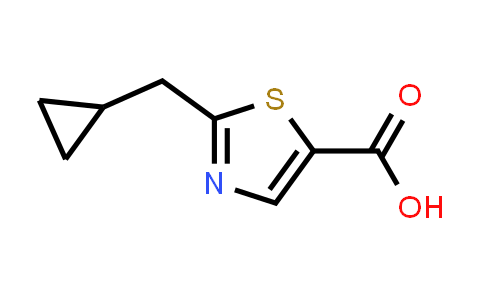 CAS No. 1526717-05-4, 2-(Cyclopropylmethyl)thiazole-5-carboxylic acid
