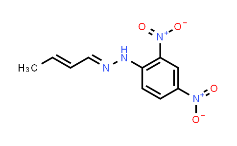 CAS No. 1527-96-4, 1-(But-2-en-1-ylidene)-2-(2,4-dinitrophenyl)hydrazine