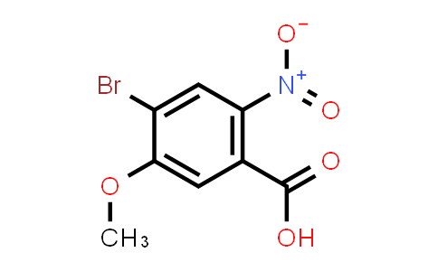 CAS No. 1527490-64-7, 4-Bromo-5-methoxy-2-nitrobenzoic acid