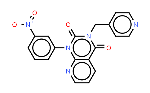 CAS No. 152814-89-6, Pyrido[2,3-d]pyrimidine-2,4(1H,3H)-dione,1-(3-nitrophenyl)-3-(4-pyridinylmethyl)-