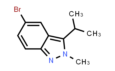CAS No. 1528976-72-8, 2H-Indazole, 5-bromo-2-methyl-3-(1-methylethyl)-