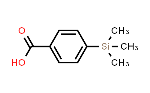 CAS No. 15290-29-6, 4-(Trimethylsilyl)benzoic acid