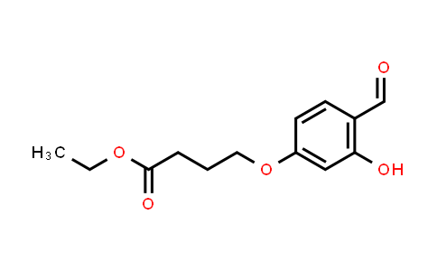 CAS No. 152942-06-8, Ethyl 4-(4-formyl-3-hydroxyphenoxy)butanoate
