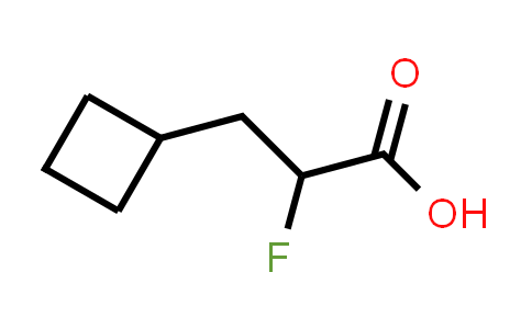 CAS No. 1531971-51-3, 3-Cyclobutyl-2-fluoropropanoic acid