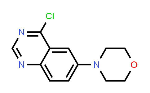 CAS No. 153437-50-4, 4-Chloro-6-(morpholin-4-yl)quinazoline