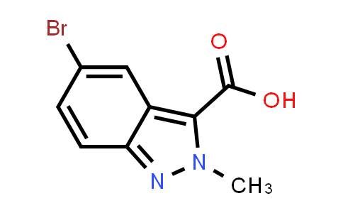 CAS No. 1534688-50-0, 5-Bromo-2-methyl-2H-indazole-3-carboxylic acid