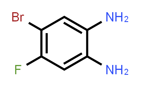 CAS No. 153505-37-4, 4-Bromo-5-fluorobenzene-1,2-diamine