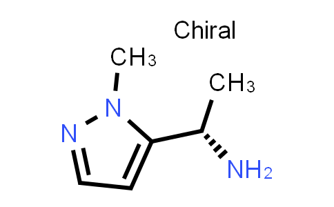 CAS No. 1535165-96-8, (S)-1-(1-Methyl-1H-pyrazol-5-yl)ethan-1-amine