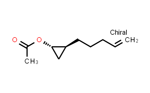 CAS No. 1535210-30-0, (1S,2S)-2-(pent-4-en-1-yl)cyclopropyl acetate
