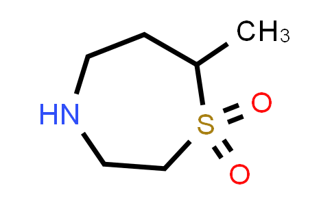 CAS No. 1535314-44-3, 7-Methyl-1,4-thiazepane 1,1-dioxide
