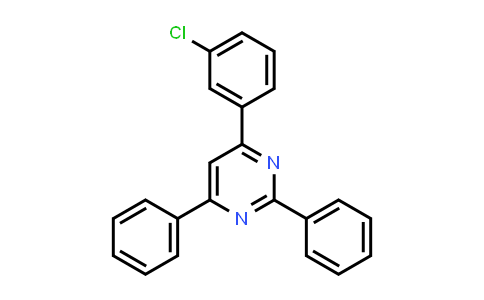 CAS No. 1536209-87-6, 4-(3-CHLOROPHENYL)-2,6-DIPHENYLPYRIMIDINE