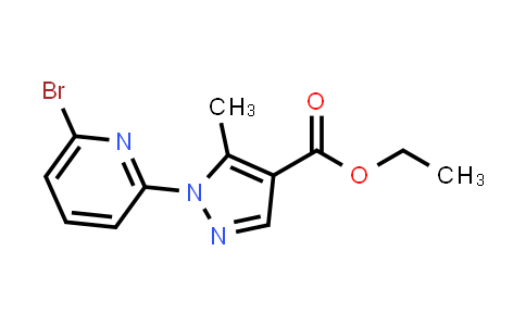 CAS No. 1536648-98-2, Ethyl 1-(6-bromopyridin-2-yl)-5-methyl-1H-pyrazole-4-carboxylate