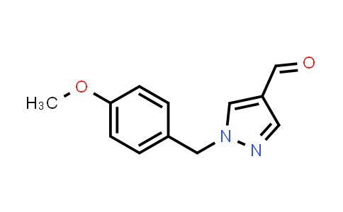 CAS No. 153687-35-5, 1-[(4-methoxyphenyl)methyl]pyrazole-4-carbaldehyde