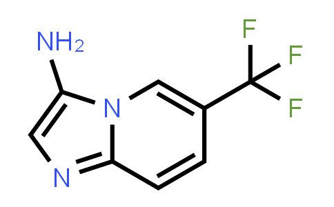 CAS No. 1536950-06-7, 6-(Trifluoromethyl)imidazo[1,2-a]pyridin-3-amine