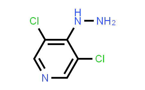 CAS No. 153708-69-1, 3,5-Dichloro-4-hydrazinylpyridine