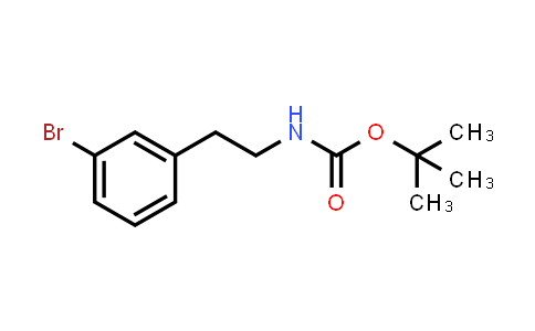 CAS No. 153732-25-3, tert-Butyl (3-bromophenethyl)carbamate