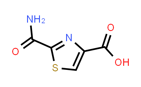 CAS No. 1537602-93-9, 2-Carbamoylthiazole-4-carboxylic acid