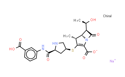 CAS No. 153773-82-1, Ertapenem sodium