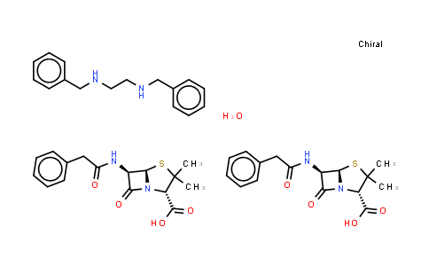 CAS No. 1538-09-6, Penicillin G benzathine