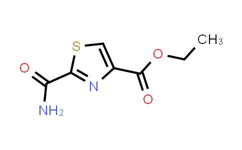 CAS No. 1538379-04-2, Ethyl 2-carbamoylthiazole-4-carboxylate