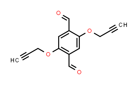 CAS No. 1538579-23-5, 2,5-Bis(prop-2-yn-1-yloxy)terephthalaldehyde