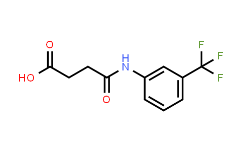 CAS No. 15386-93-3, N-(3-Trifluoromethyl-phenyl)-succinamic acid