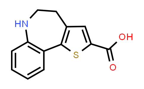 CAS No. 153894-33-8, 5,6-Dihydro-4H-benzo[b]thieno[2,3-d]azepine-2-carboxylic acid