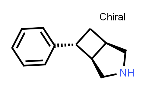 CAS No. 153909-73-0, rel-(1R,5S,6R)-6-phenyl-3-azabicyclo[3.2.0]heptane