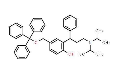 CAS No. 1539220-53-5, Phenol, 2-[3-[bis(1-methylethyl)amino]-1-phenylpropyl]-4-[(triphenylmethoxy)methyl]-