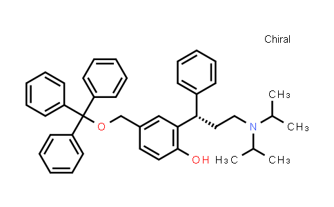 CAS No. 1539221-45-8, Phenol, 2-[(1S)-3-[bis(1-methylethyl)amino]-1-phenylpropyl]-4-[(triphenylmethoxy)methyl]-