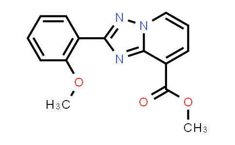 CAS No. 1539424-58-2, Methyl 2-(2-methoxyphenyl)-[1,2,4]triazolo[1,5-a]pyridine-8-carboxylate
