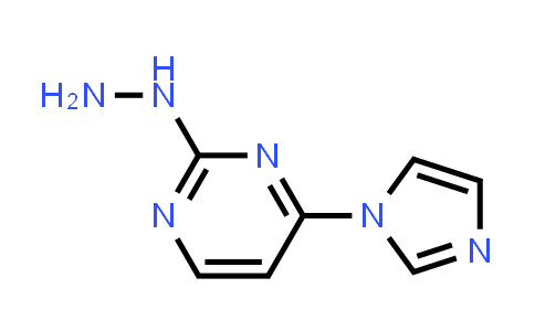 CAS No. 1539600-26-4, 2-Hydrazinyl-4-(1H-imidazol-1-yl)pyrimidine