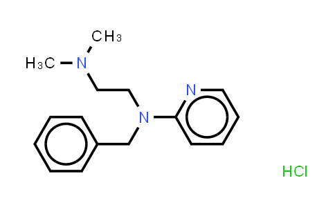 CAS No. 154-69-8, Tripelennamine (hydrochloride)