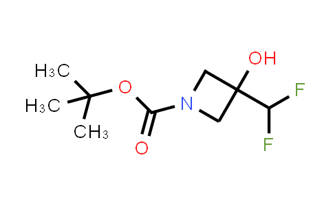 CAS No. 1540342-18-4, tert-Butyl 3-(difluoromethyl)-3-hydroxyazetidine-1-carboxylate