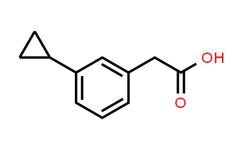 CAS No. 1540440-87-6, 2-(3-Cyclopropylphenyl)acetic acid