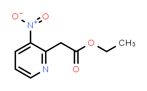 CAS No. 154078-83-8, Ethyl 2-(3-nitropyridin-2-yl)acetate