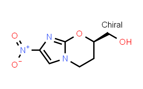 CAS No. 1541204-49-2, (R)-(2-Nitro-6,7-dihydro-5H-imidazo[2,1-b][1,3]oxazin-7-yl)methanol